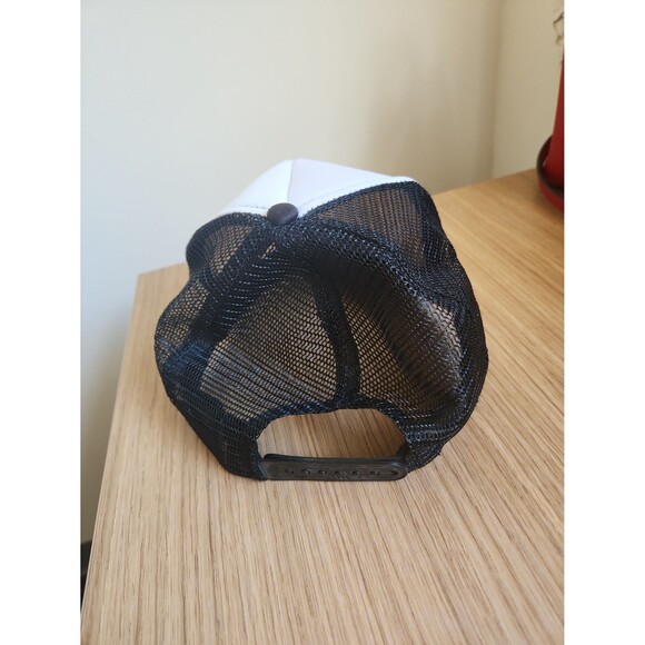 Vans Off the Wall Black & White Adjustable Hat Cap - Picture 3 of 6